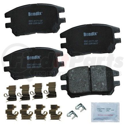 CFC930 by BENDIX - Premium Copper-Free Brake Pad