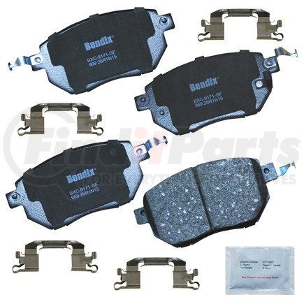 CFC969 by BENDIX - Premium Copper-Free Brake Pad