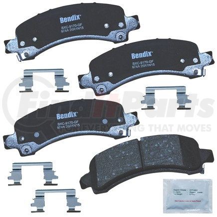 CFC974A by BENDIX - Premium Copper-Free Brake Pad