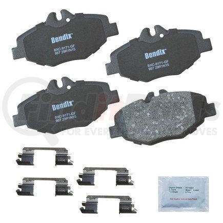 CFC987 by BENDIX - Premium Copper-Free Brake Pad