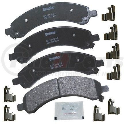 CFC989 by BENDIX - Premium Copper-Free Brake Pad