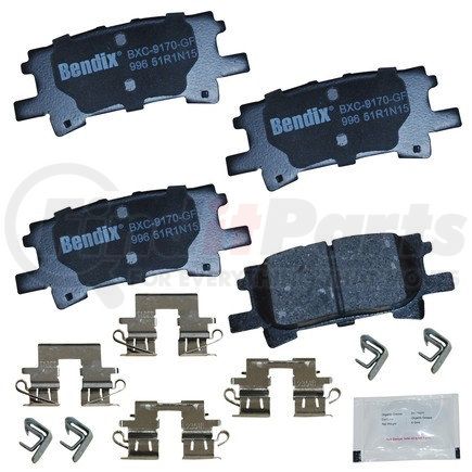 CFC996 by BENDIX - Premium Copper-Free Brake Pad