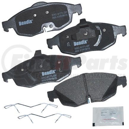 CFC869 by BENDIX - Premium Copper-Free Brake Pad