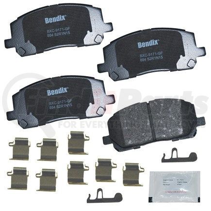 CFC884 by BENDIX - Premium Copper-Free Brake Pad