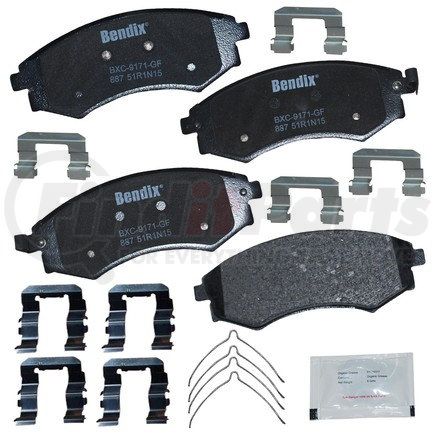 CFC887 by BENDIX - Premium Copper-Free Brake Pad