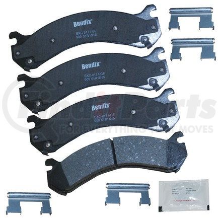 CFC909 by BENDIX - Premium Copper-Free Brake Pad