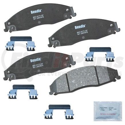 CFC921 by BENDIX - Premium Copper-Free Brake Pad