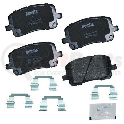 CFC923 by BENDIX - Premium Copper-Free Brake Pad