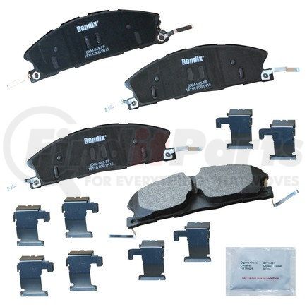 CFM1611A by BENDIX - Premium Copper-Free Brake Pad