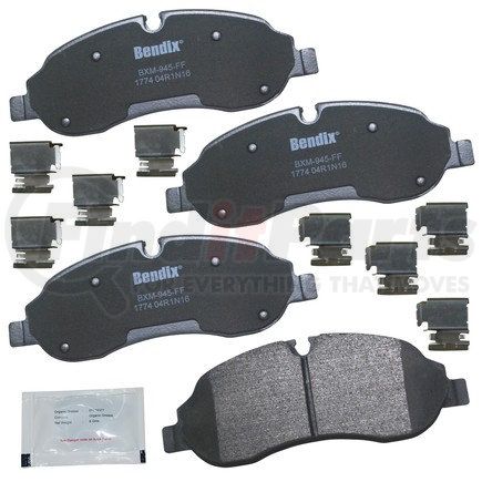 CFM1774 by BENDIX - Premium Copper-Free Brake Pad