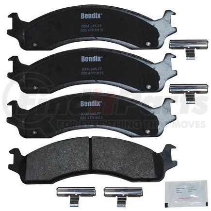 CFM655 by BENDIX - Premium Copper-Free Brake Pad