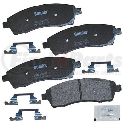 CFM757 by BENDIX - Premium Copper-Free Brake Pad