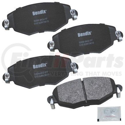 CFM910 by BENDIX - Premium Copper-Free Brake Pad