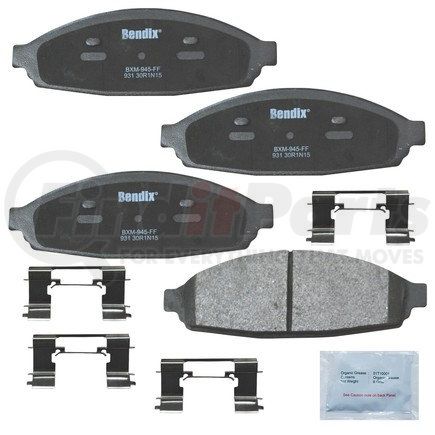 CFM931 by BENDIX - Premium Copper-Free Brake Pad