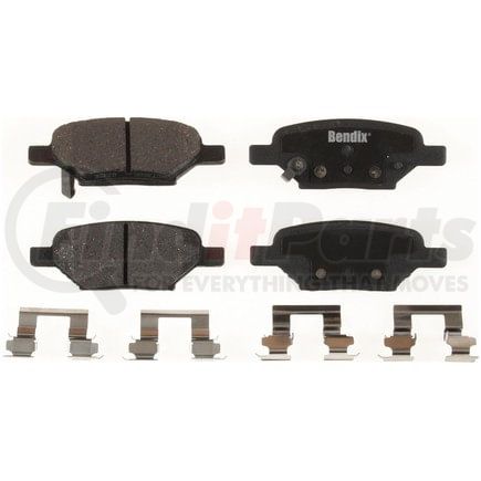 D1033CT by BENDIX - CT3 Disc Pad Set