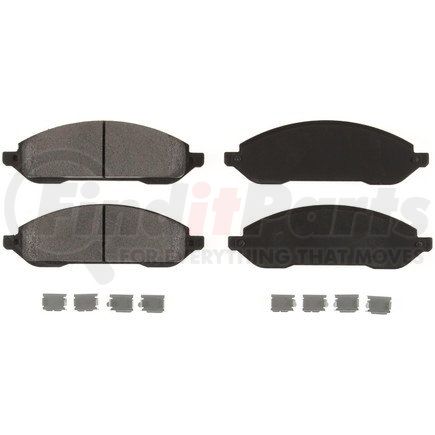 D1022 by BENDIX - CQ Disc Pad Set