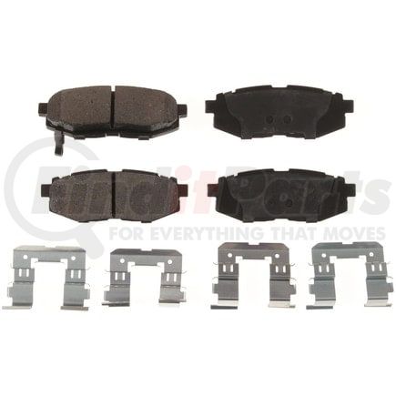 D1124 by BENDIX - CQ Disc Pad Set