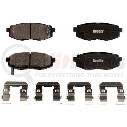 D1124CT by BENDIX - CT3 Disc Pad Set