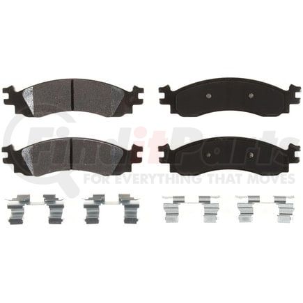 D1158 by BENDIX - CQ Disc Pad Set