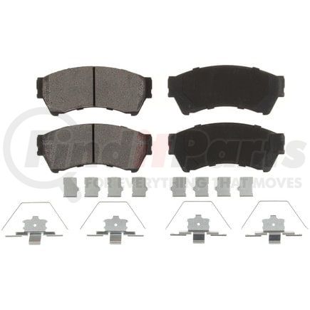 D1164 by BENDIX - CQ Disc Pad Set