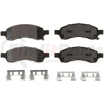 D1169A by BENDIX - CQ Disc Pad Set