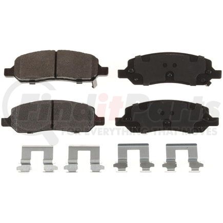 D1172 by BENDIX - CQ Disc Pad Set