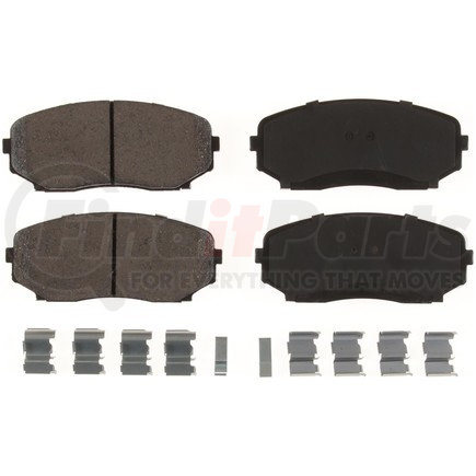 D1258 by BENDIX - CQ Disc Pad Set