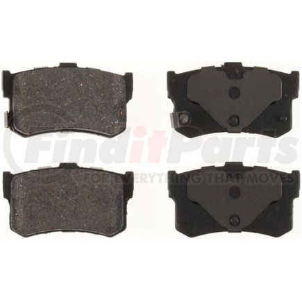 D1262 by BENDIX - CQ Disc Pad Set