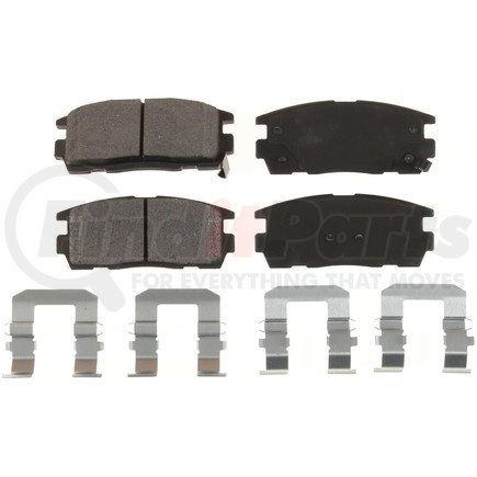 D1275 by BENDIX - CQ Disc Pad Set