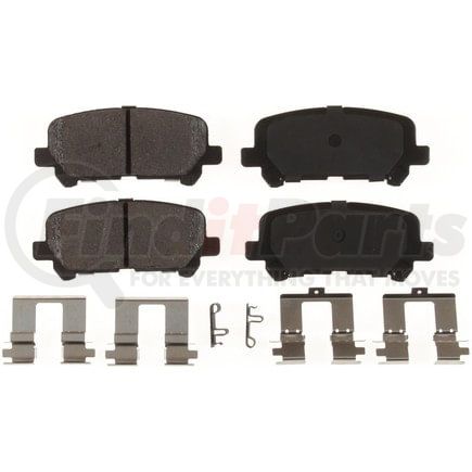 D1281 by BENDIX - CQ Disc Pad Set