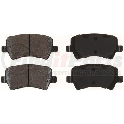 D1307 by BENDIX - CQ Disc Pad Set