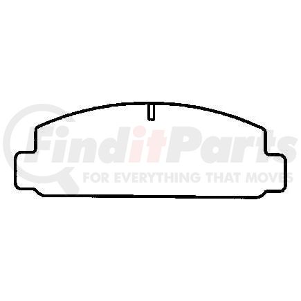 D131 by BENDIX - CQ Disc Pad Set