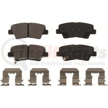 D1313 by BENDIX - CQ Disc Pad Set