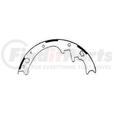 AF445 by BENDIX - Shoe Brake