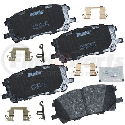 CFC1005 by BENDIX - Premium Copper-Free Brake Pad