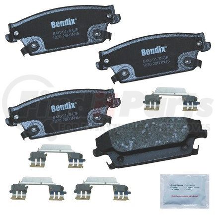 CFC1020 by BENDIX - Premium Copper-Free Brake Pad