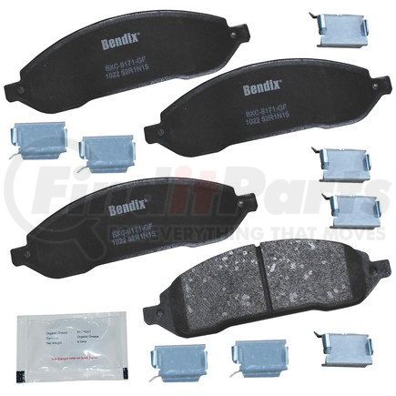 CFC1022 by BENDIX - Premium Copper-Free Brake Pad