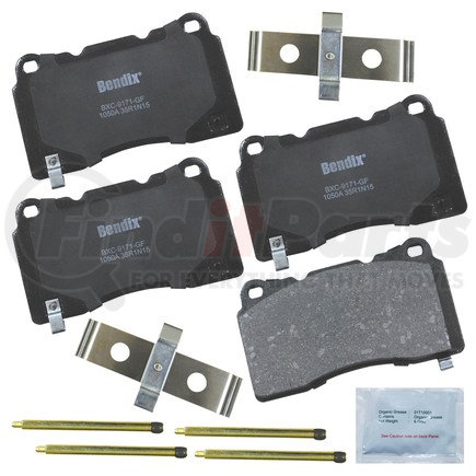 CFC1050A by BENDIX - Premium Copper-Free Brake Pad