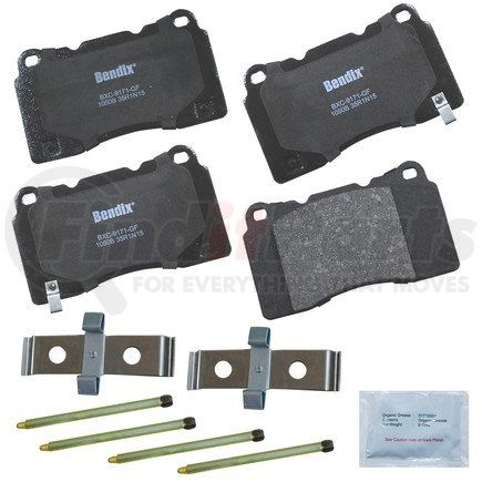 CFC1050B by BENDIX - Premium Copper-Free Brake Pad