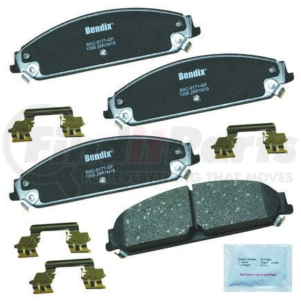 CFC1058 by BENDIX - Premium Copper-Free Brake Pad