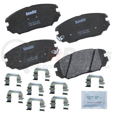 CFC1125 by BENDIX - Premium Copper-Free Brake Pad