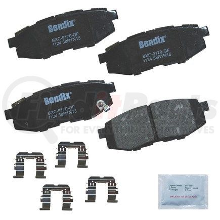 CFC1124 by BENDIX - Premium Copper-Free Brake Pad