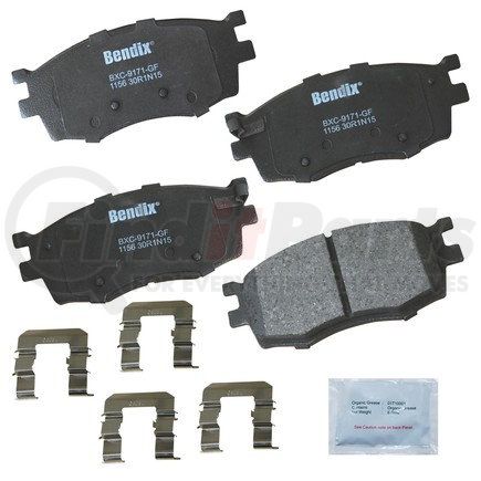 CFC1156 by BENDIX - Premium Copper-Free Brake Pad