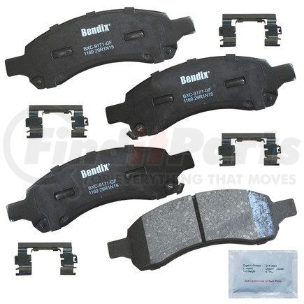 CFC1169 by BENDIX - Premium Copper-Free Brake Pad