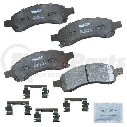 CFC1169A by BENDIX - Premium Copper-Free Brake Pad