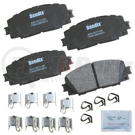 CFC1184A by BENDIX - Premium Copper-Free Brake Pad