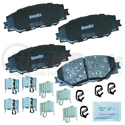 CFC1210 by BENDIX - Premium Copper-Free Brake Pad