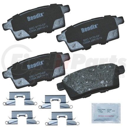 CFC1259A by BENDIX - Premium Copper-Free Brake Pad