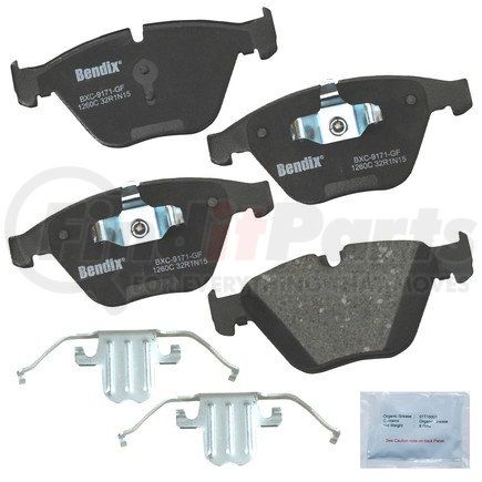 CFC1260C by BENDIX - Premium Copper-Free Brake Pad