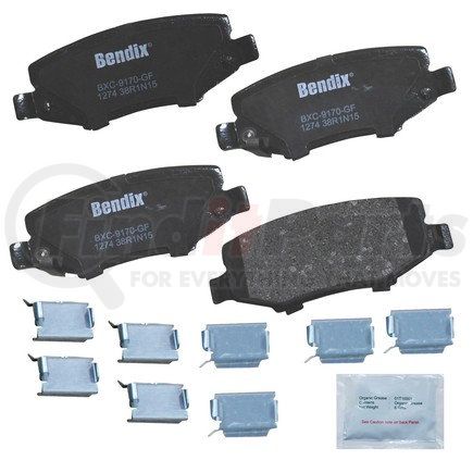 CFC1274 by BENDIX - Premium Copper-Free Brake Pad